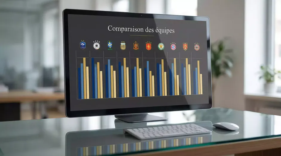 Graphique comparant les cotes des 48 équipes de la Coupe du Monde 2026 par confédération