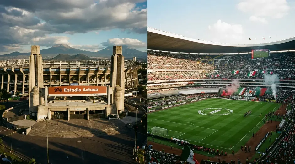 Estadio Azteca à Mexico City - Stade du match d'ouverture de la Coupe du Monde 2026