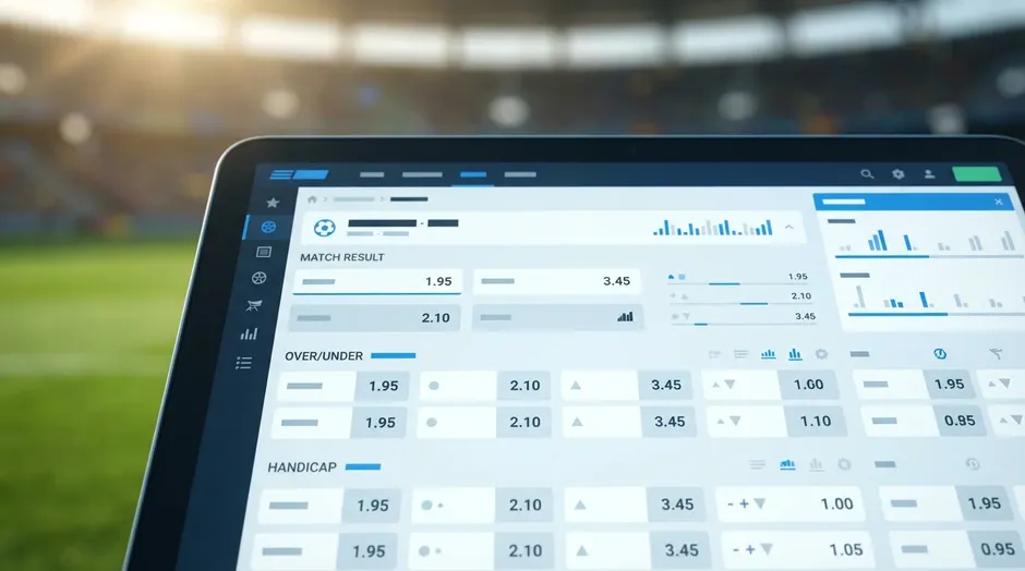 Infographie présentant les différents types de paris sportifs disponibles pour les matchs de football