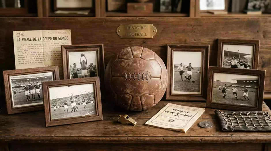 Chronologie visuelle des 22 éditions de la Coupe du Monde FIFA de 1930 à 2022